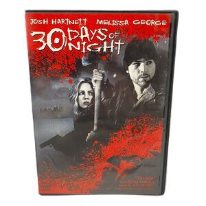 30 Days of Night DVD Movie With Case 2007 Widescreen Rated R